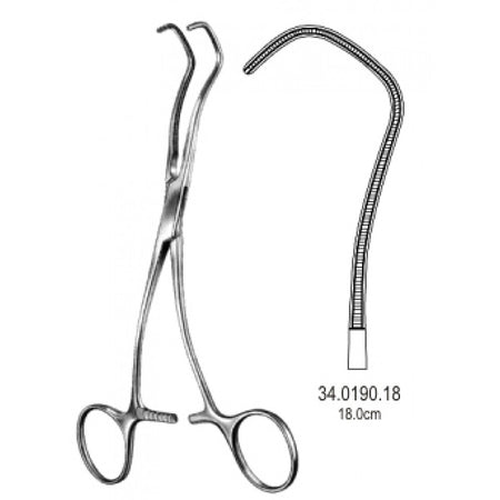 Derra DeBakey Atraumatic Forceps 18cm – Surgix Instruments