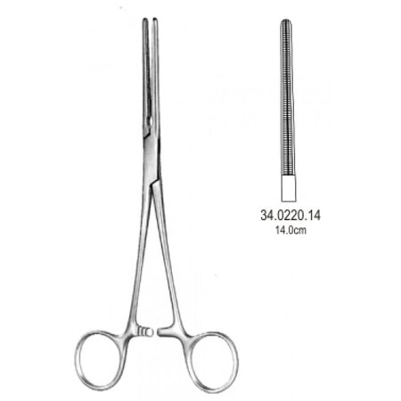 DeBakey Pean Atraumatic Artery Forceps Straight 14cm – Surgix Instruments