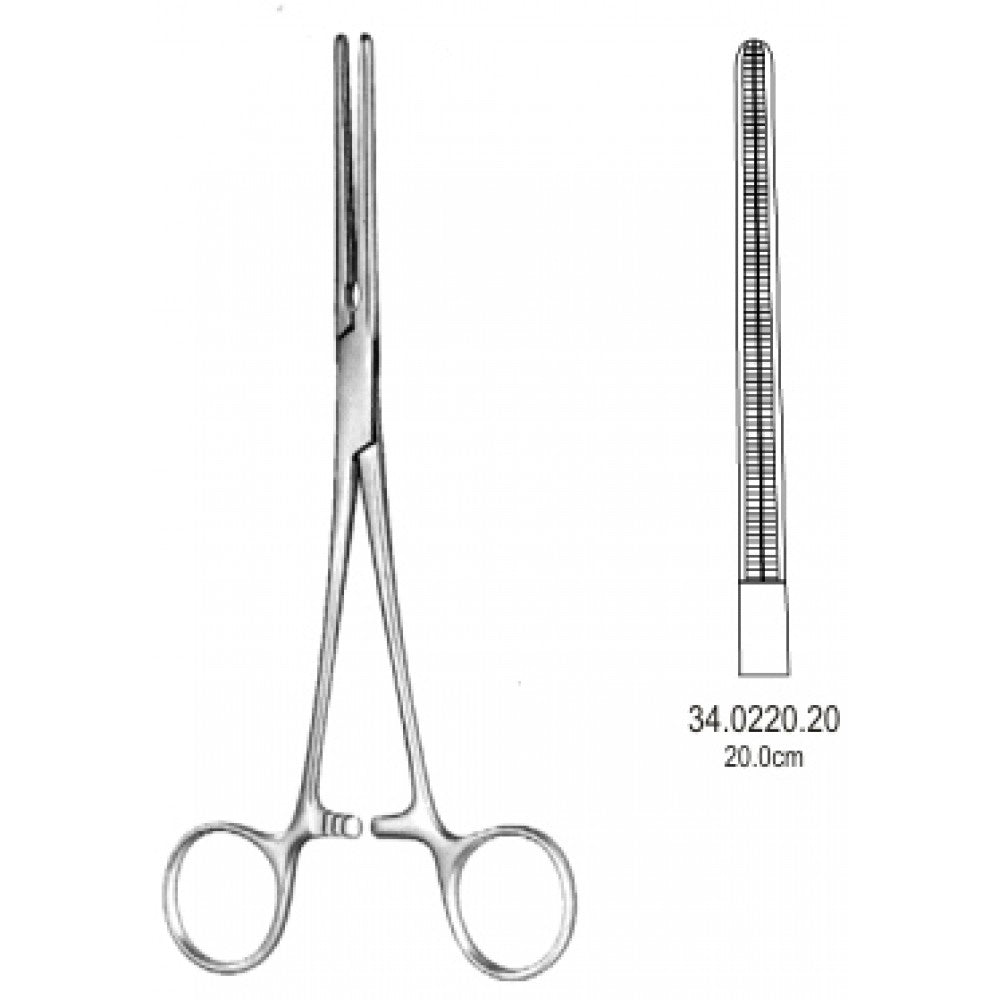 DeBakey Pean Atraumatic Artery Forceps Straight 20cm – Surgix Instruments