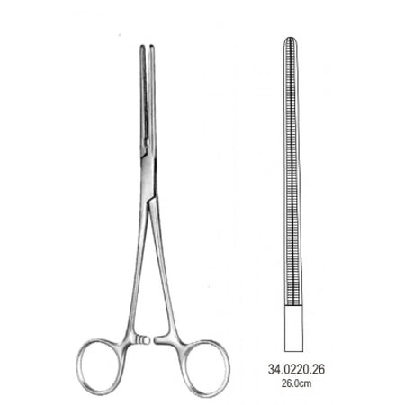 DeBakey Pean Artery Forceps Straight 26cm – Surgix Instruments