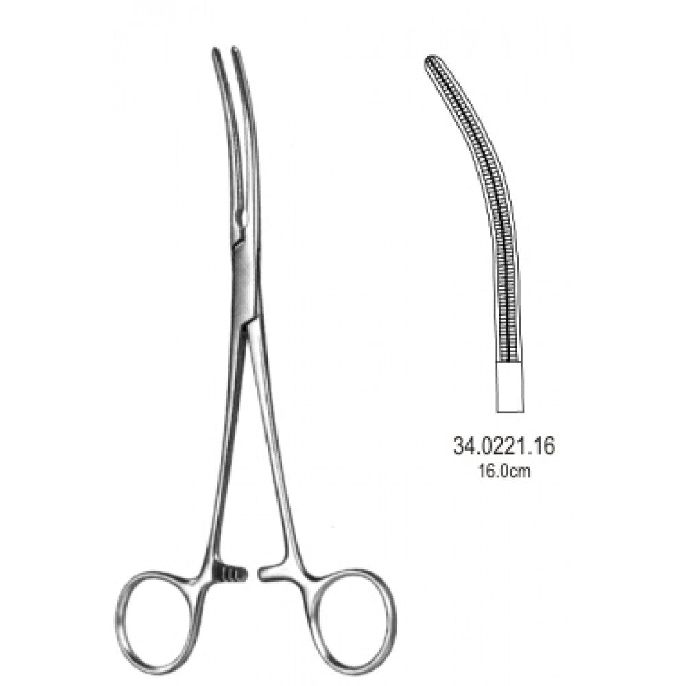 DeBakey Pean Artery Forceps Curved 16.5cm – Surgix Instruments