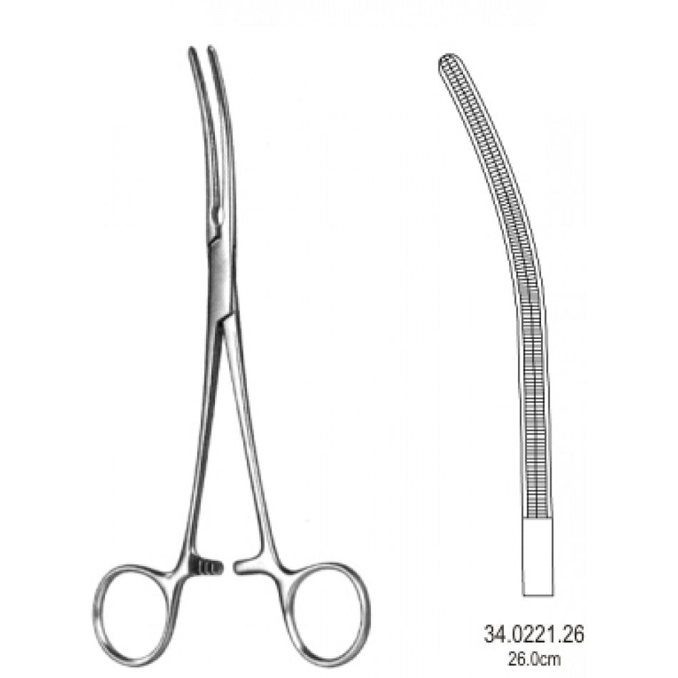 DeBakey Pean Artery Forceps Curved 26cm – Surgix Instruments