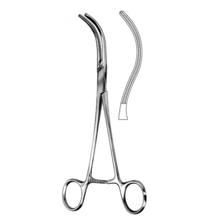 Glover Atraumatic Forceps spoon shaped 21cm – Surgix Instruments