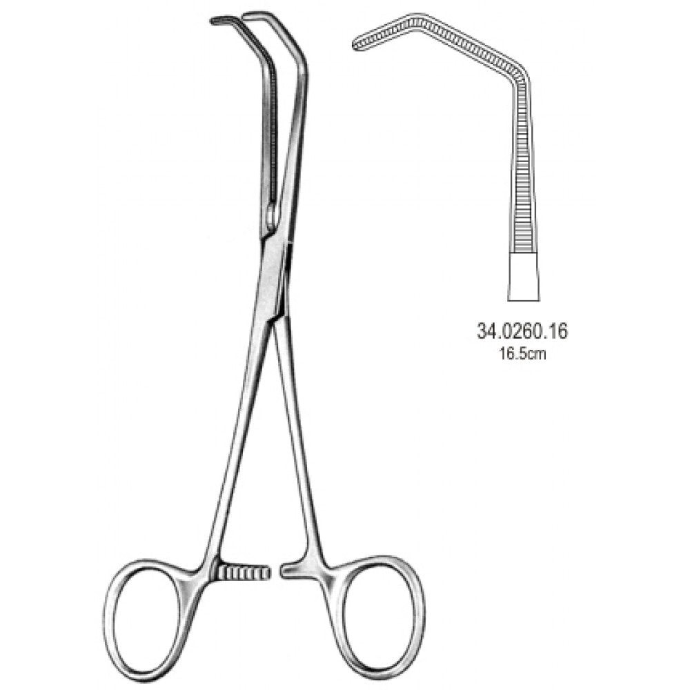 DeBakey Beck Vena Cava Clamp 16.5cm – Surgix Instruments