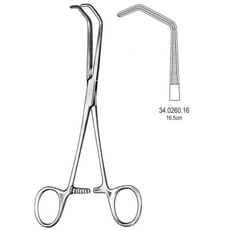 DeBakey Beck Vena Cava Clamp 16.5cm – Surgix Instruments