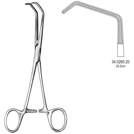 DeBakey Beck Vena Cava Clamp 21cm – Surgix Instruments