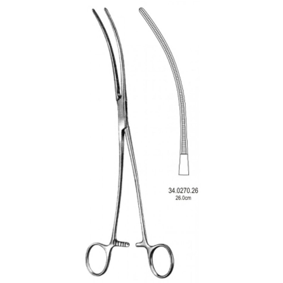 DeBakey Aortic Aneurysm Clamp Atraumatic 26cm – Surgix Instruments