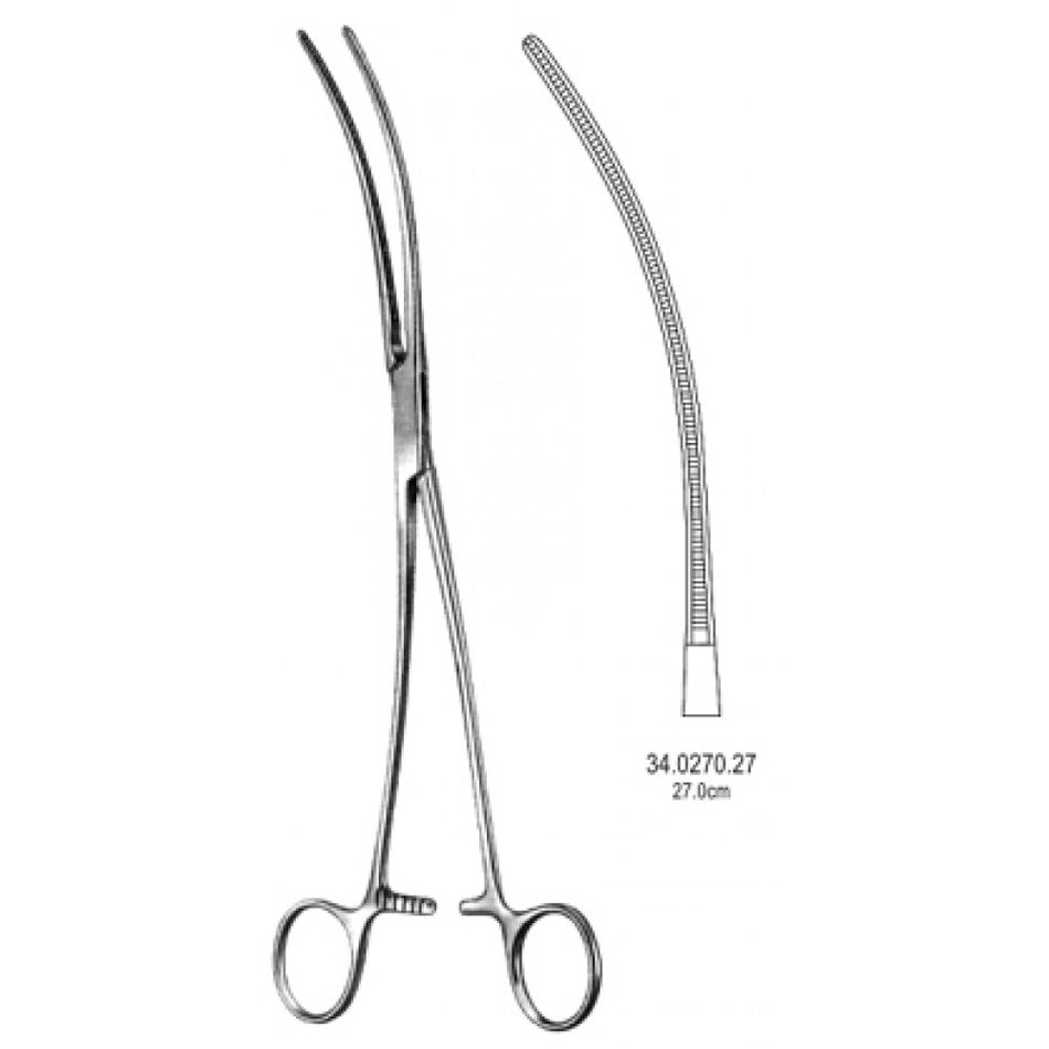 DeBakey Aortic Aneurysm Clamp Atraumatic 27cm – Surgix Instruments