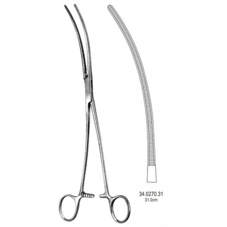 DeBakey Aortic Aneurysm Clamp Atraumatic 31cm – Surgix Instruments