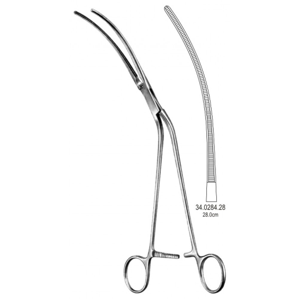 DeBakey Aortic Aneurysm Clamp Atraumatic 28cm – Surgix Instruments