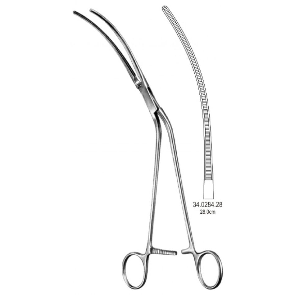 DeBakey Aortic Aneurysm Clamp Atraumatic 28cm – Surgix Instruments