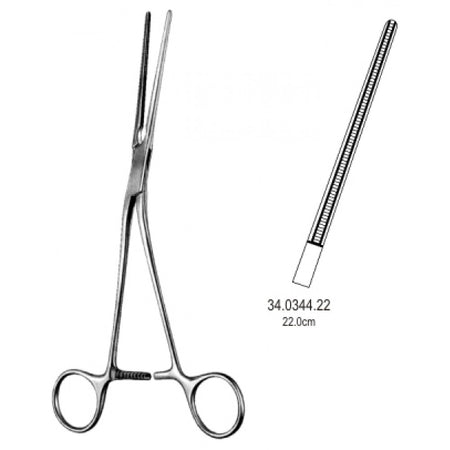 Potts Coarctation Forceps Atraumatic 22cm – Surgix Instruments
