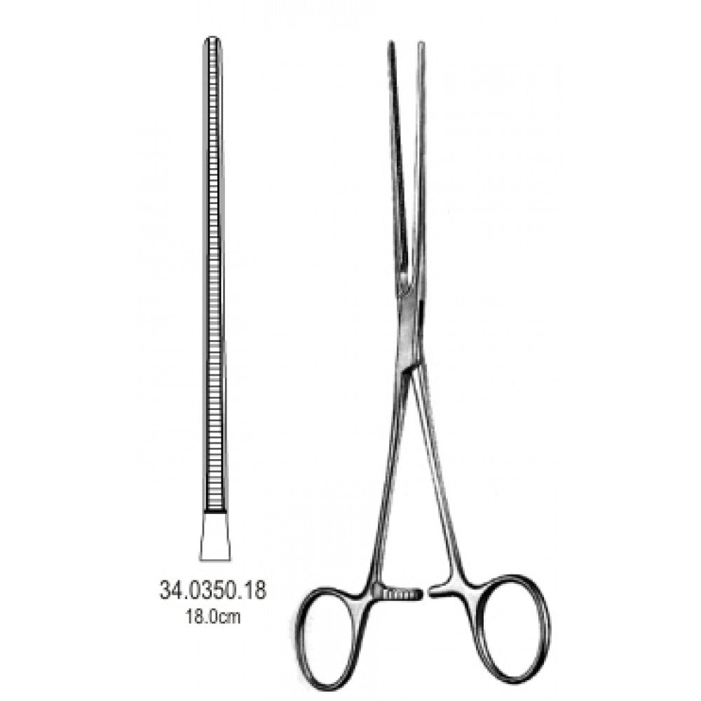 Brainbridge Atraumatic blood vessel clamp 18cm – Surgix Instruments