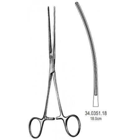 Brainbridge Atraumatic blood vessel clamp 18cm – Surgix Instruments