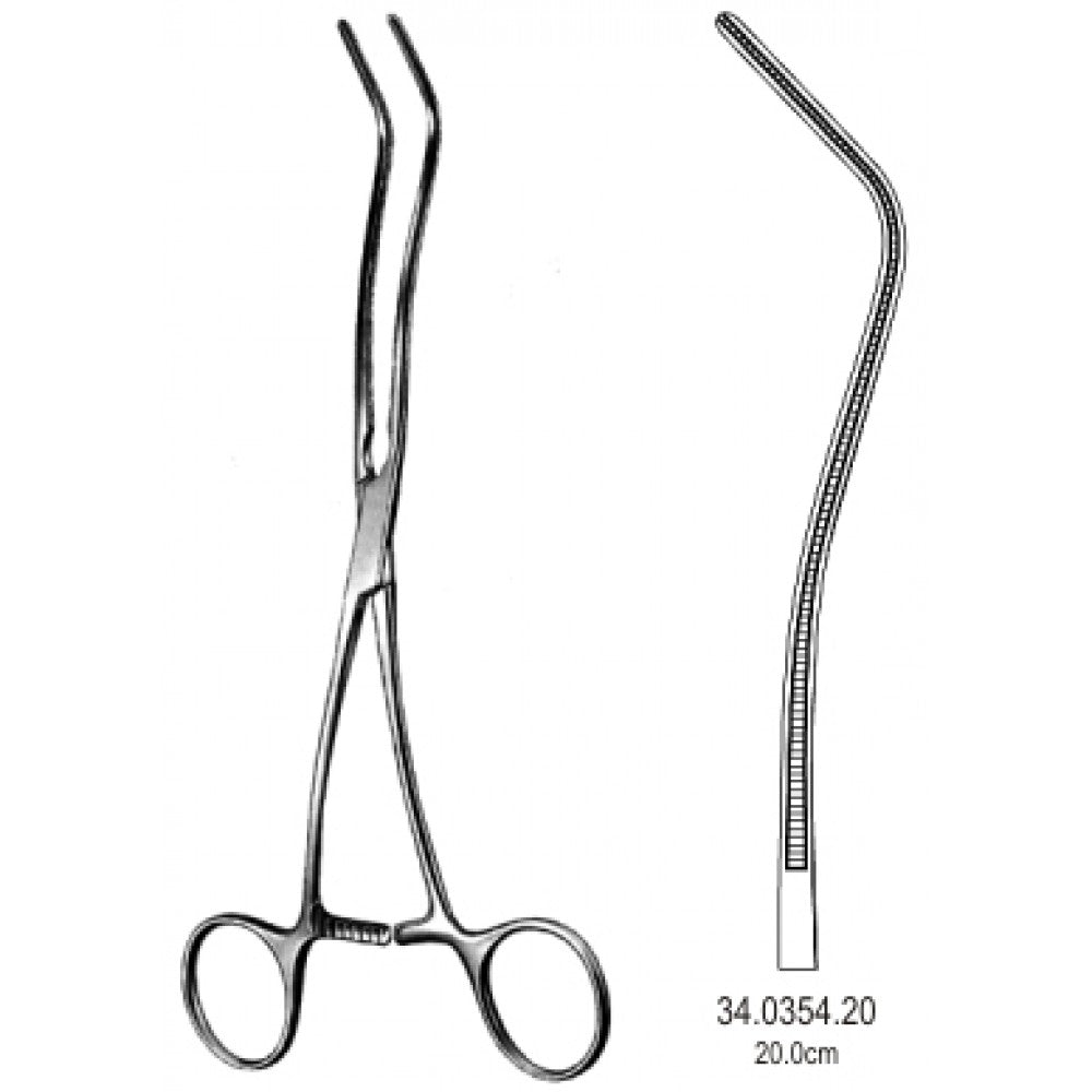 DeBakey Renal Artery Clamp Atraumatic 20cm – Surgix Instruments