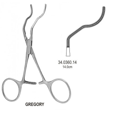 Gregory Atraumatic Profunda Clamp 14cm – Surgix Instruments