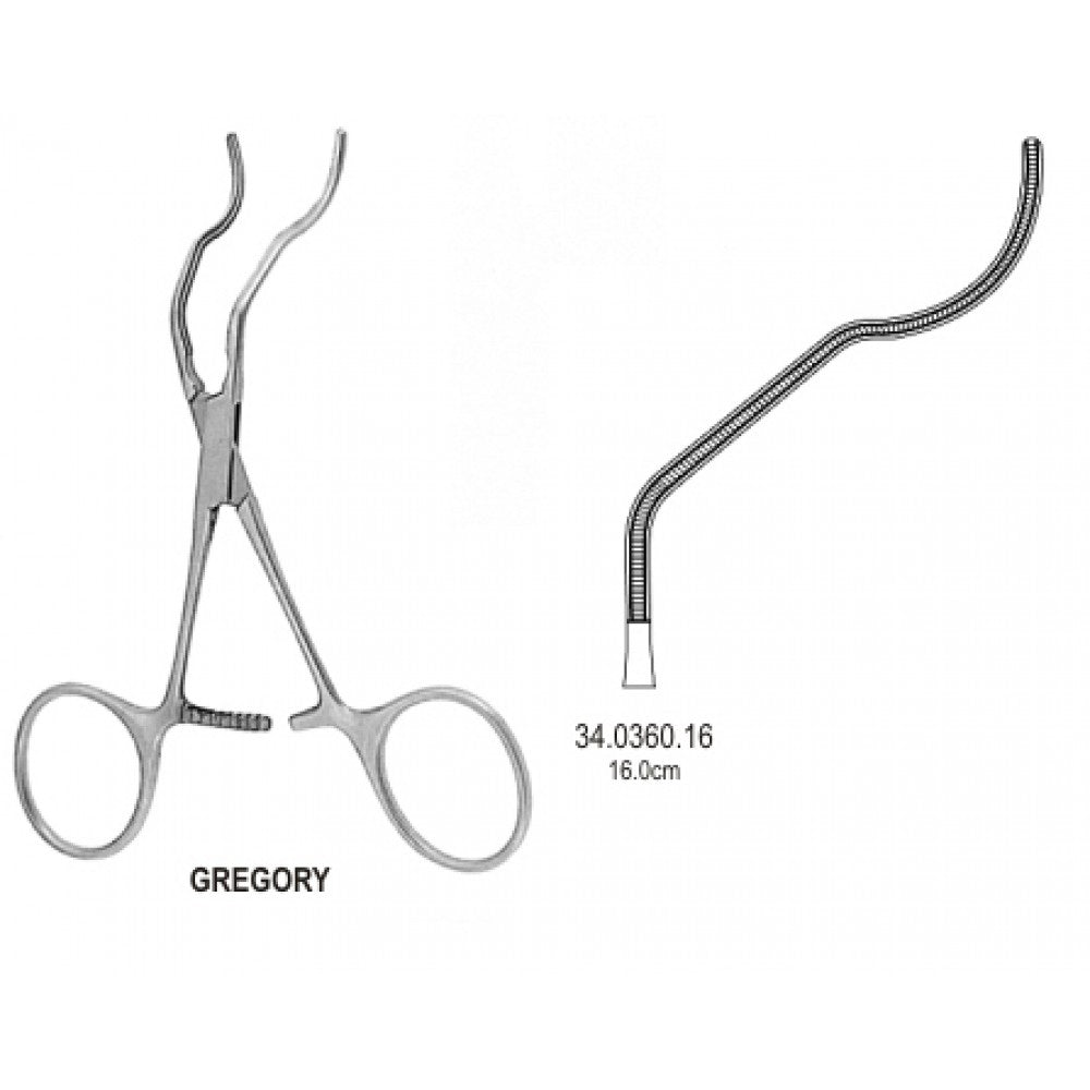 Gregory Atraumatic Profunda Clamp 16cm – Surgix Instruments