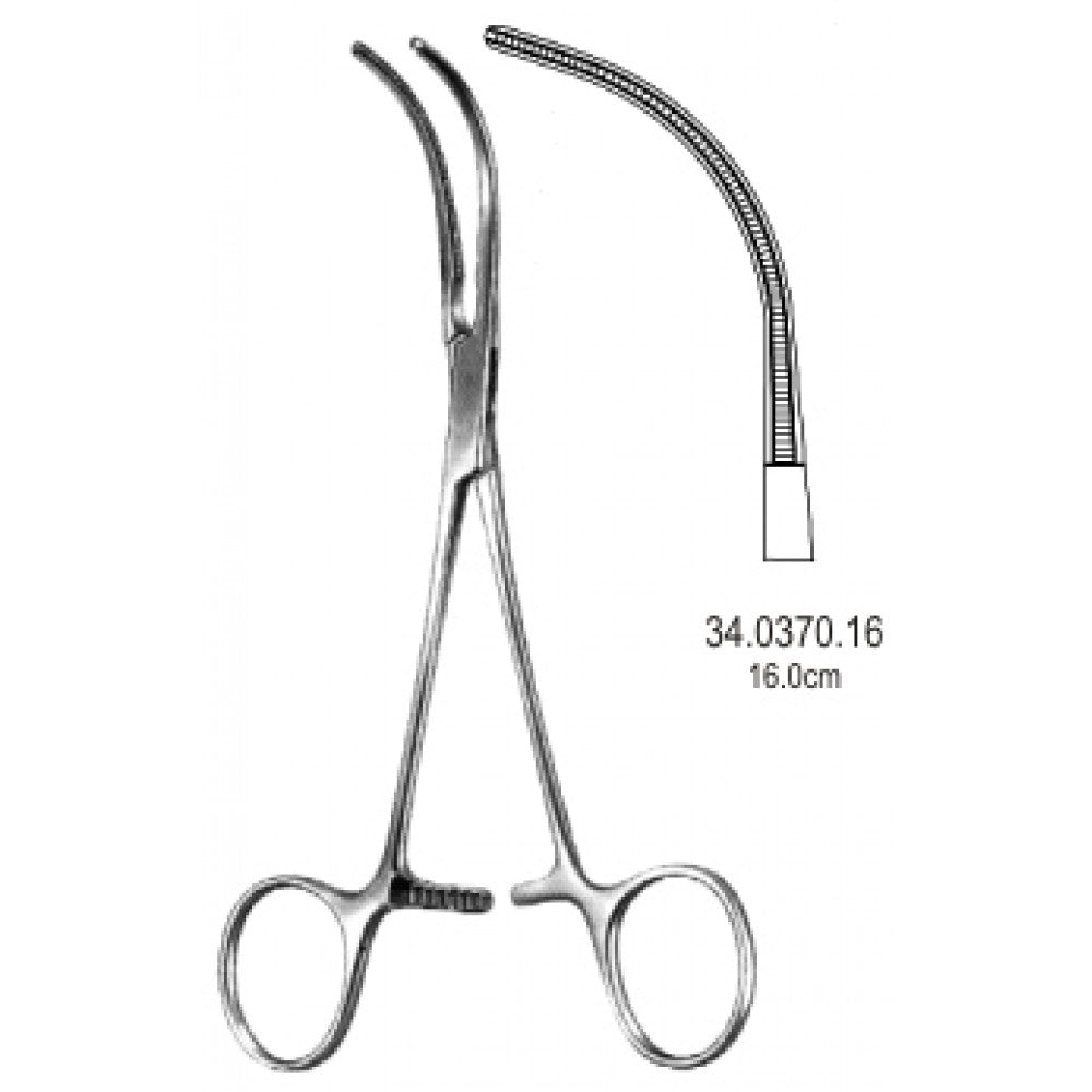 DeBakey Peripheral Vascular Clamp 16cm – Surgix Instruments