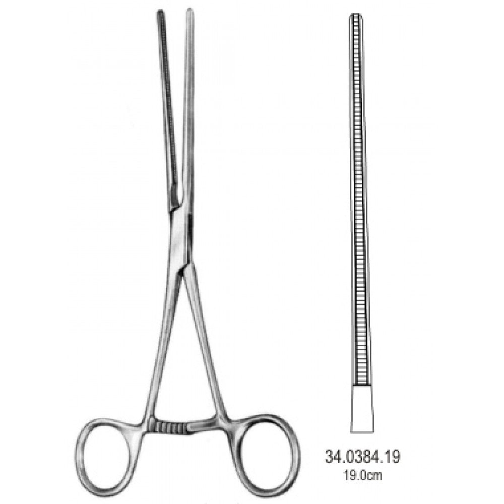 Leland Jones Peripheral Vascular Forceps 19cm – Surgix Instruments