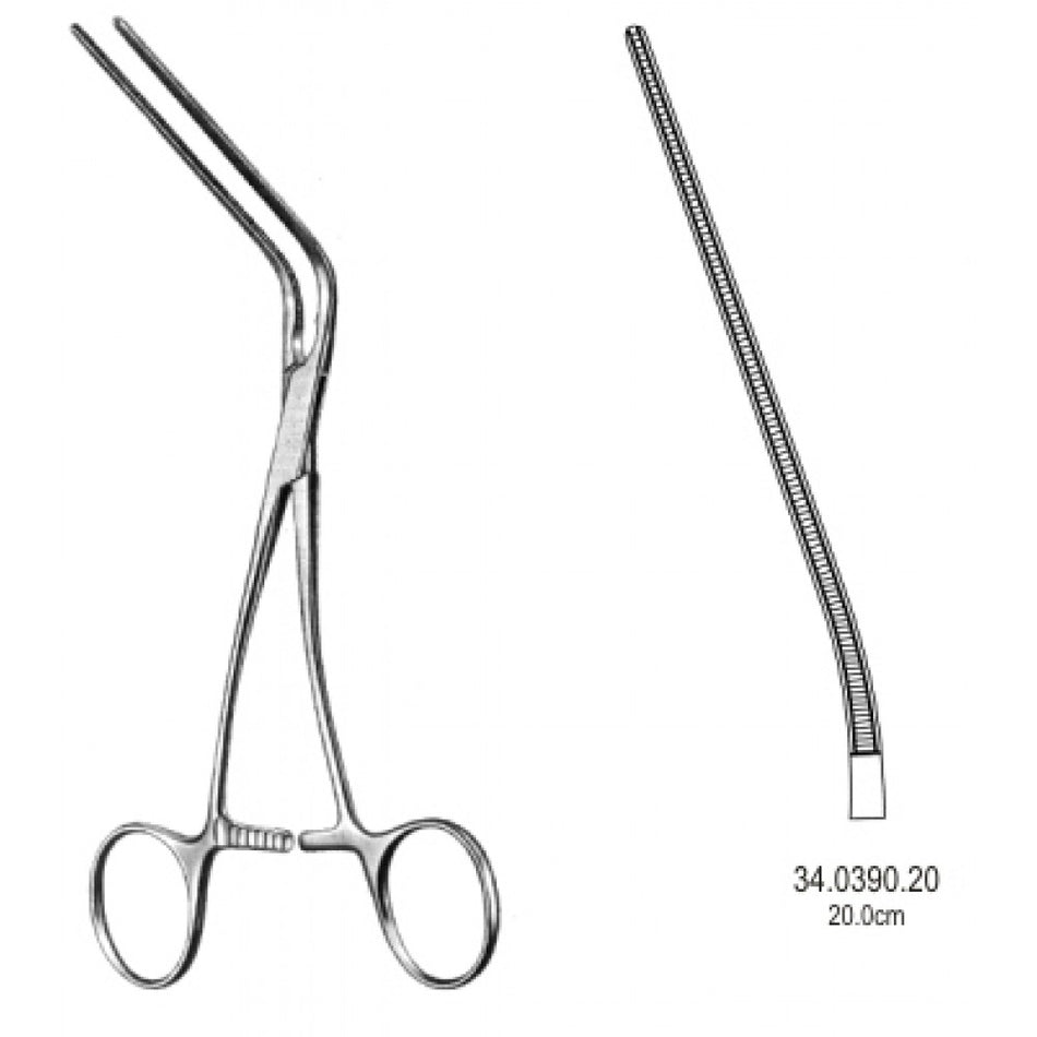 Leland Jones Peripheral Vascular Clamp 20cm – Surgix Instruments