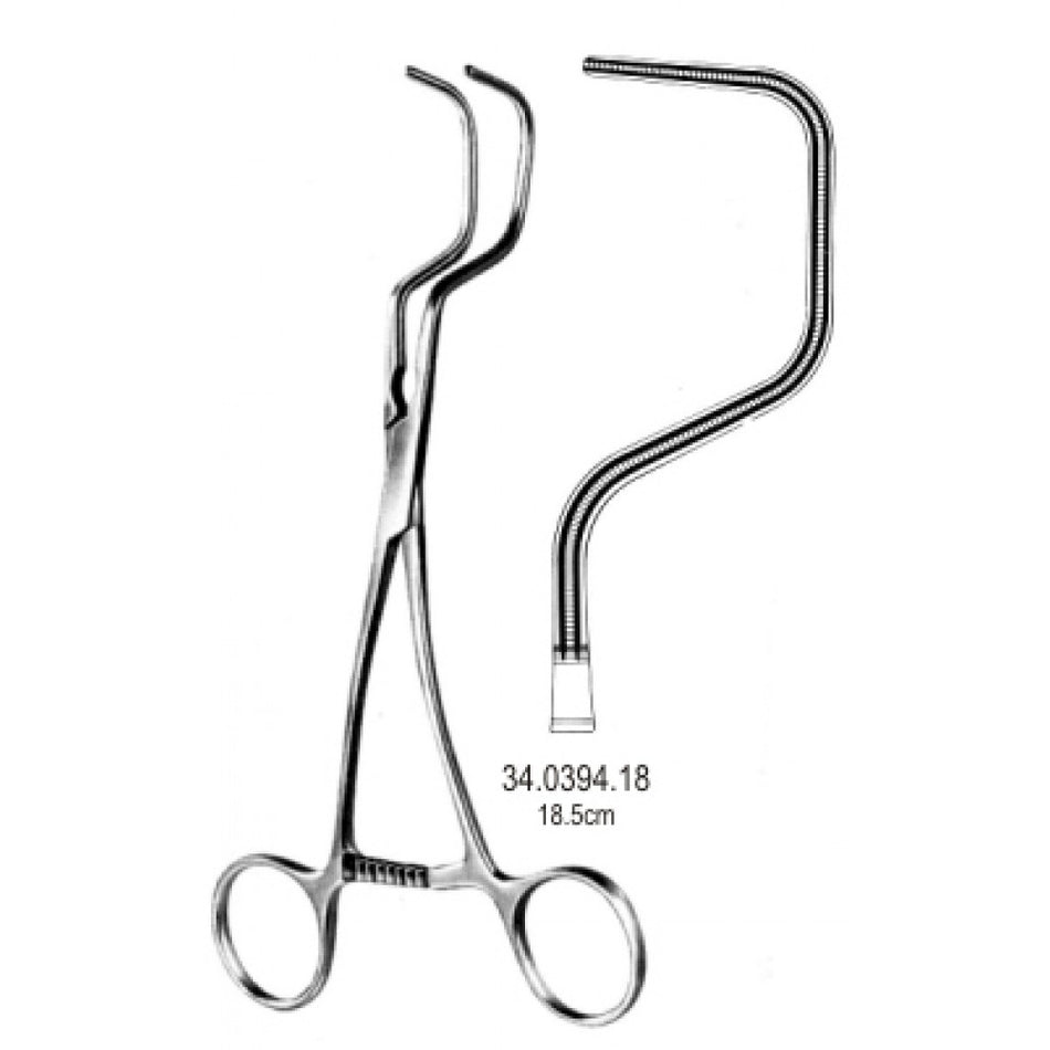 Dale Peripheral Vascular Clamp 18.5cm – Surgix Instruments