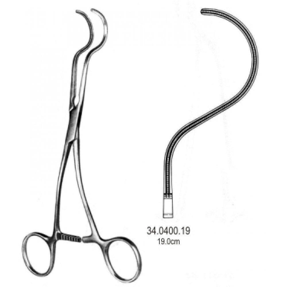Dale Peripheral Vascular Clamp 18.5cm – Surgix Instruments