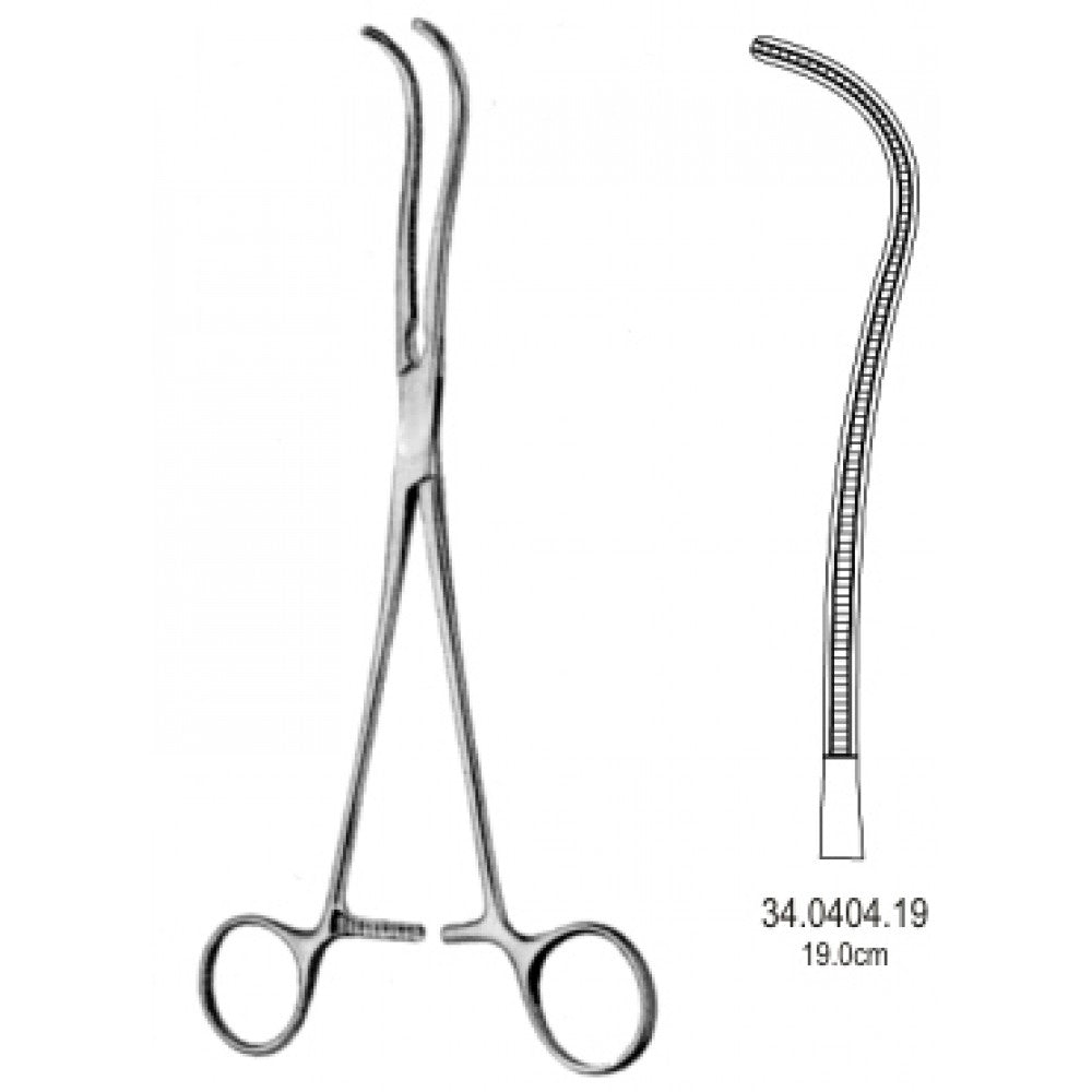 DeBakey Atraumatic blood vessel clamp 19cm – Surgix Instruments