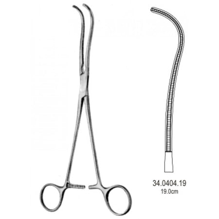 DeBakey Atraumatic blood vessel clamp 19cm – Surgix Instruments