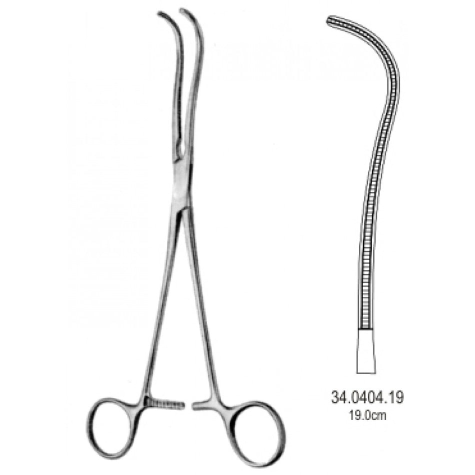 DeBakey Atraumatic blood vessel clamp 19cm – Surgix Instruments