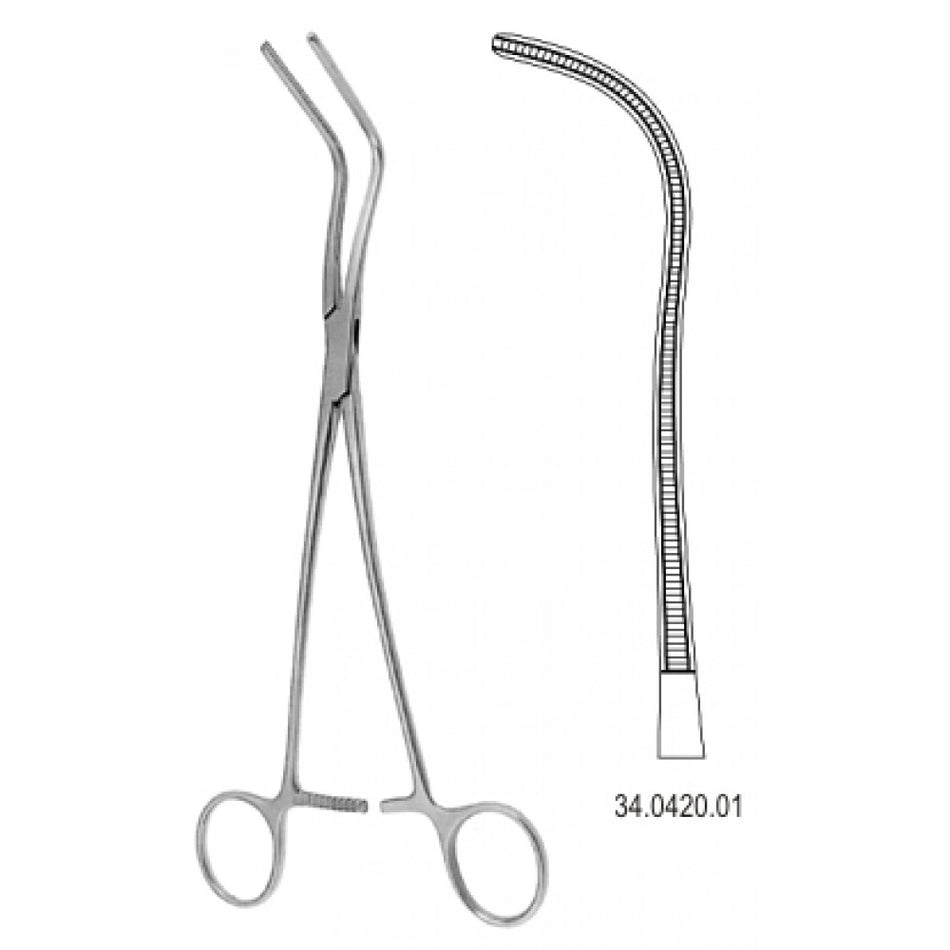 DeBakey-Harken Atraumatic Auricle clamp 24cm – Surgix Instruments