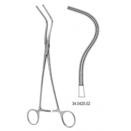 DeBakey-Harken Atraumatic Auricle clamp 24cm – Surgix Instruments