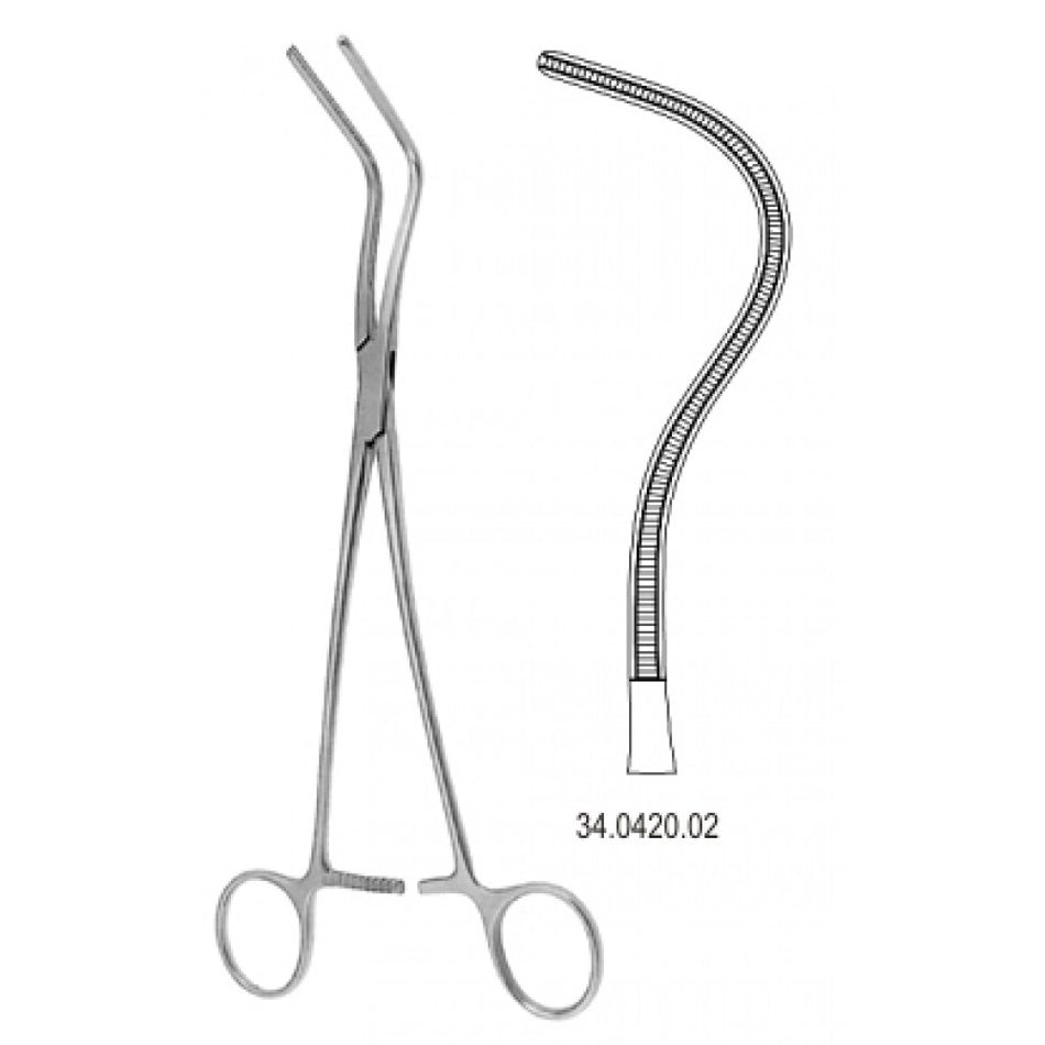DeBakey-Harken Atraumatic Auricle clamp 24cm – Surgix Instruments