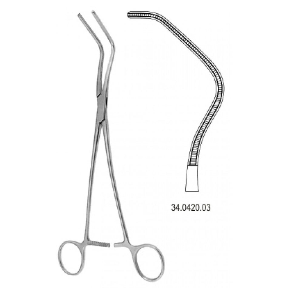 DeBakey-Harken Atraumatic Auricle clamp 24cm – Surgix Instruments