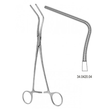 DeBakey-Harken Atraumatic Auricle clamp 24cm – Surgix Instruments