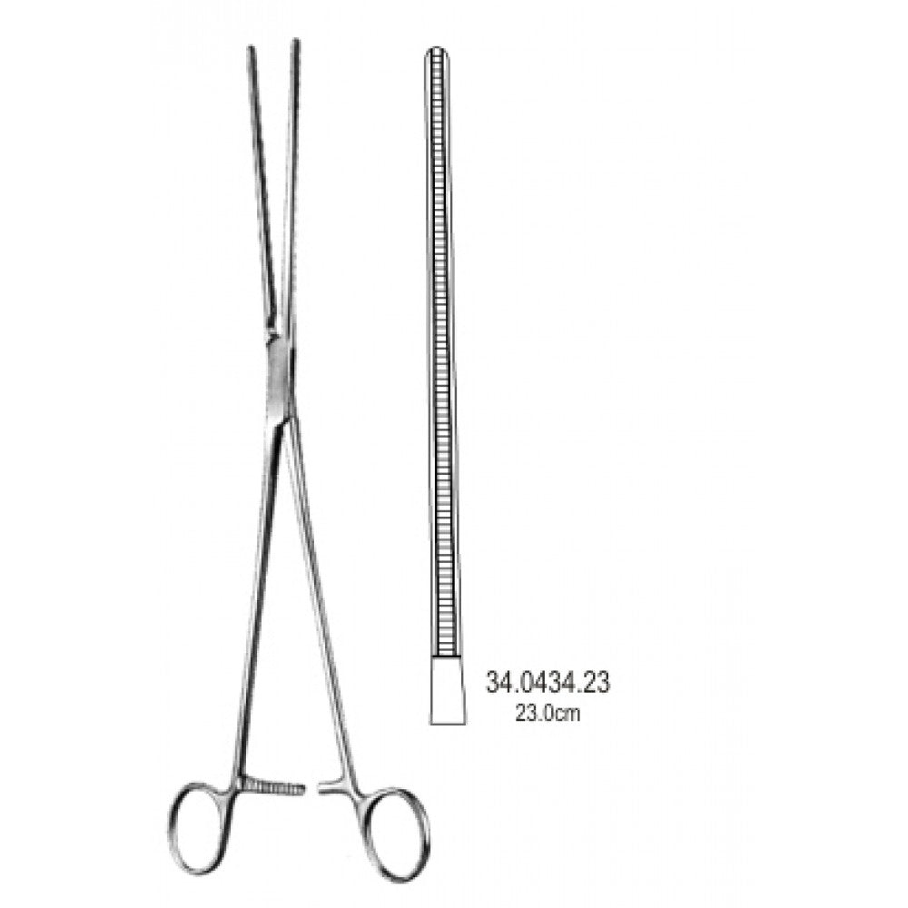 Potts Atraumatic Blood Vessel Forceps Straight 23cm – Surgix Instruments