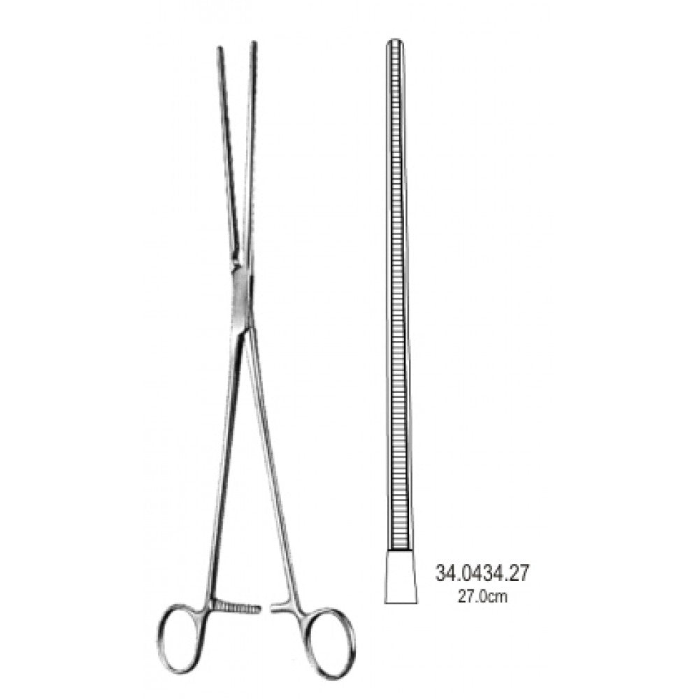 Potts Atraumatic Blood Vessel Forceps Straight 27cm – Surgix Instruments