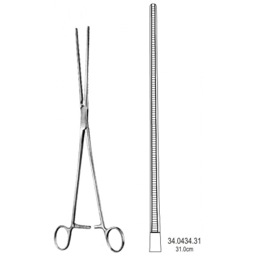 Potts Atraumatic Blood Vessel Forceps Straight 31.5cm – Surgix Instruments