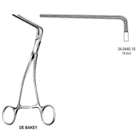 DeBakey Atraumatic Blood Vessel Forceps 23cm – Surgix Instruments