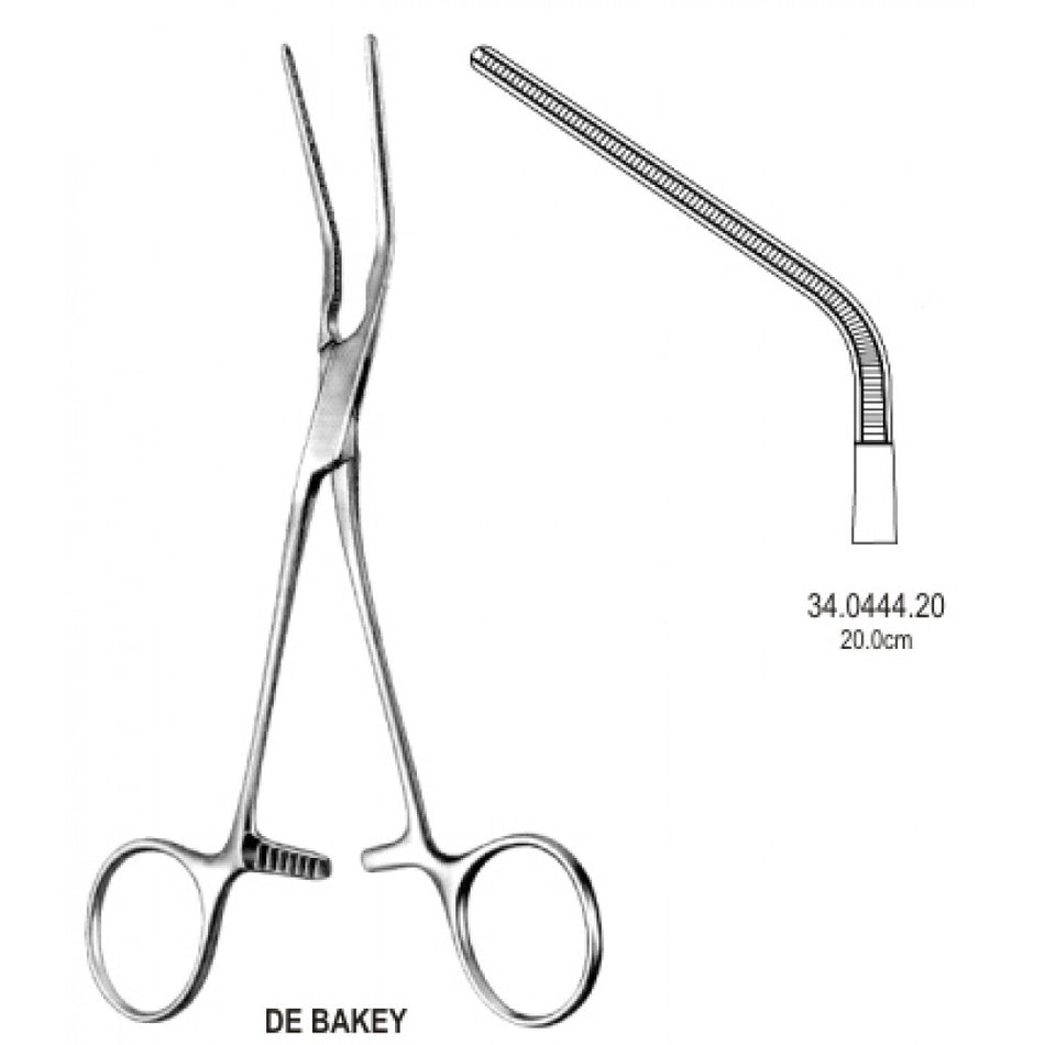DeBakey Atraumatic Blood Vessel Forceps 20cm – Surgix Instruments