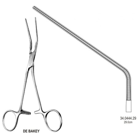 DeBakey Atraumatic Blood Vessel Forceps 29cm – Surgix Instruments