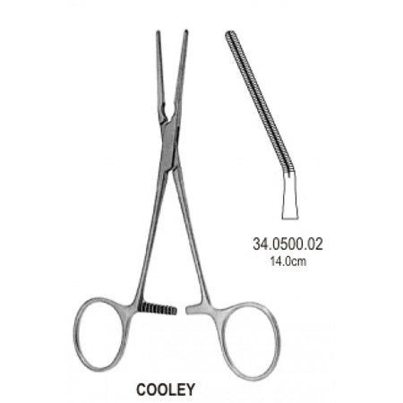 Cooley Neonatal and Pediatric Clamp del. 14cm – Surgix Instruments