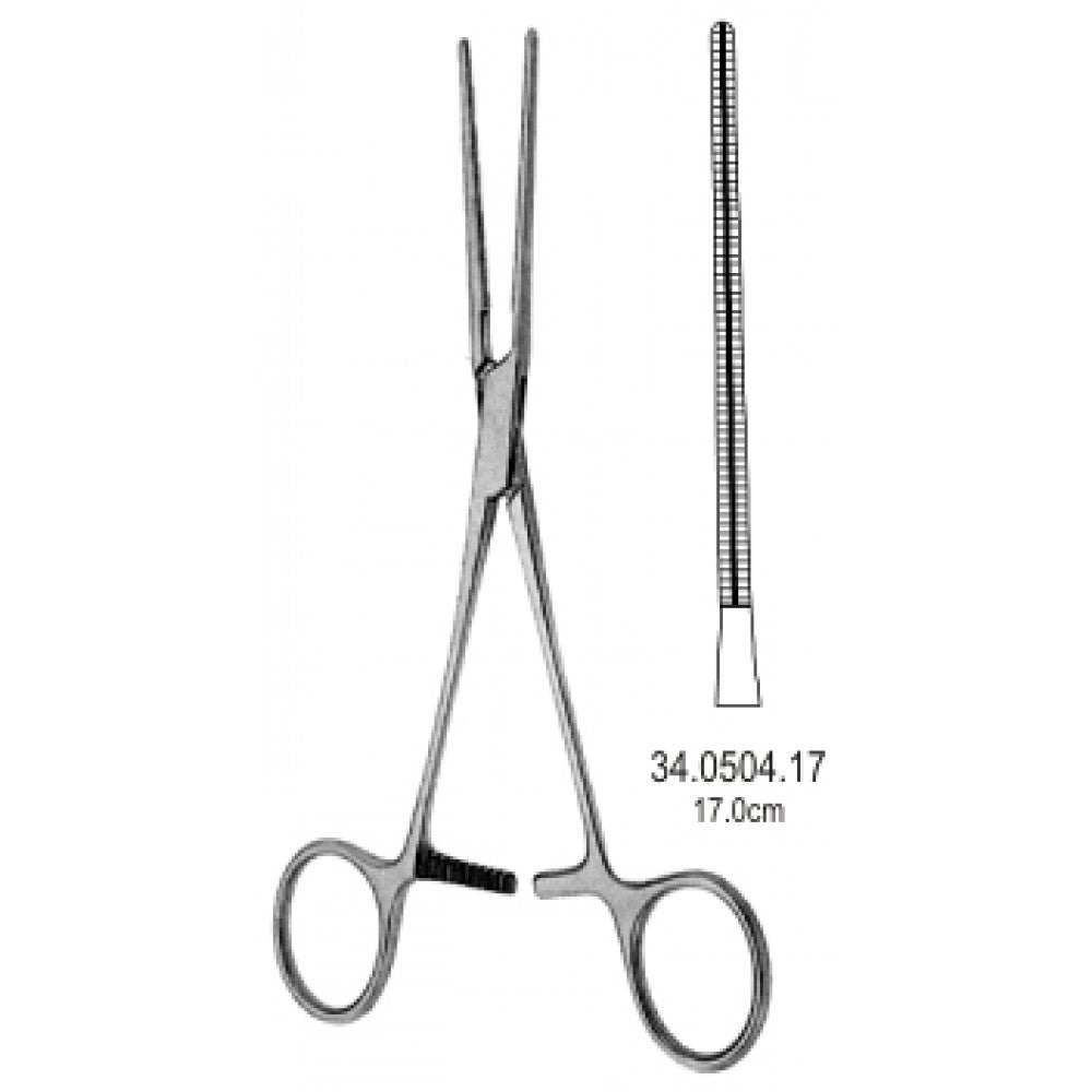 Cooley Atraumatic Clamp 17cm – Surgix Instruments