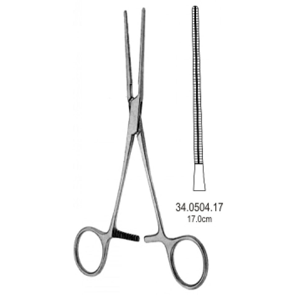 Cooley Atraumatic Clamp 17cm – Surgix Instruments