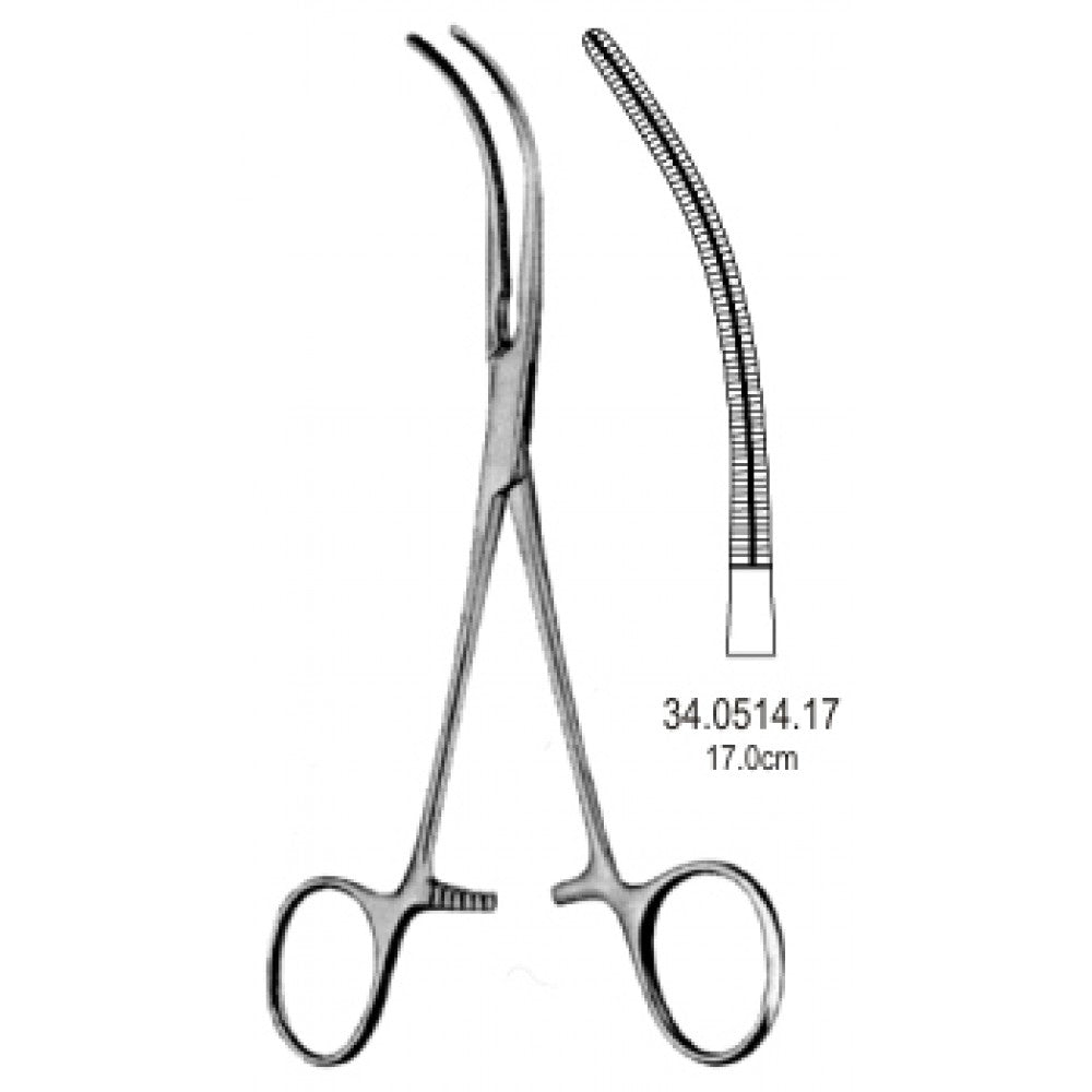 Cooley Atraumatic Coarctation Clamp 17cm – Surgix Instruments
