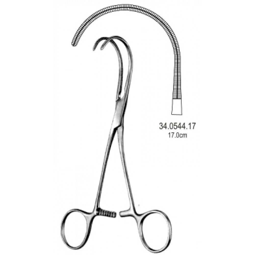 Cooley Atraumatic Ligature Clamp 17cm – Surgix Instruments