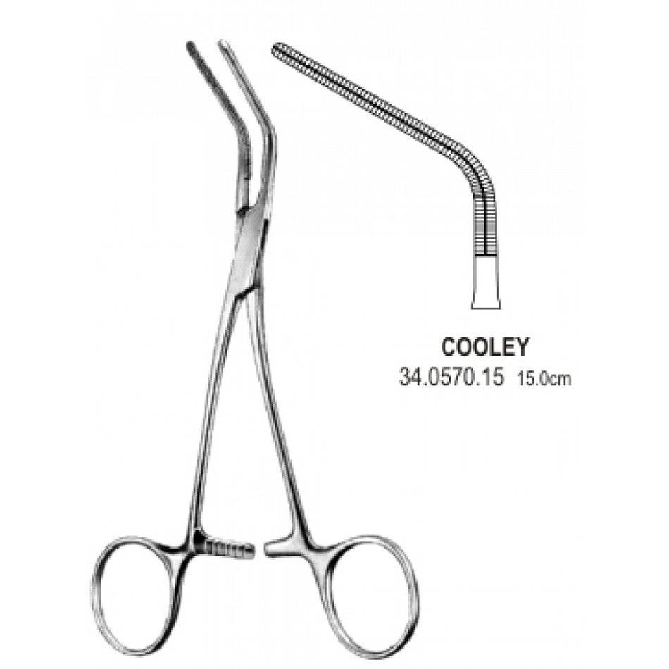 Cooley Multi Purpose Aorta Clamp 45 – Surgix Instruments
