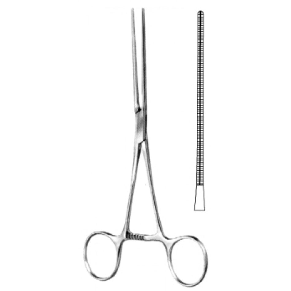 Pediatric Atraumatic Clamp very del. Straight 16.5cm – Surgix Instruments