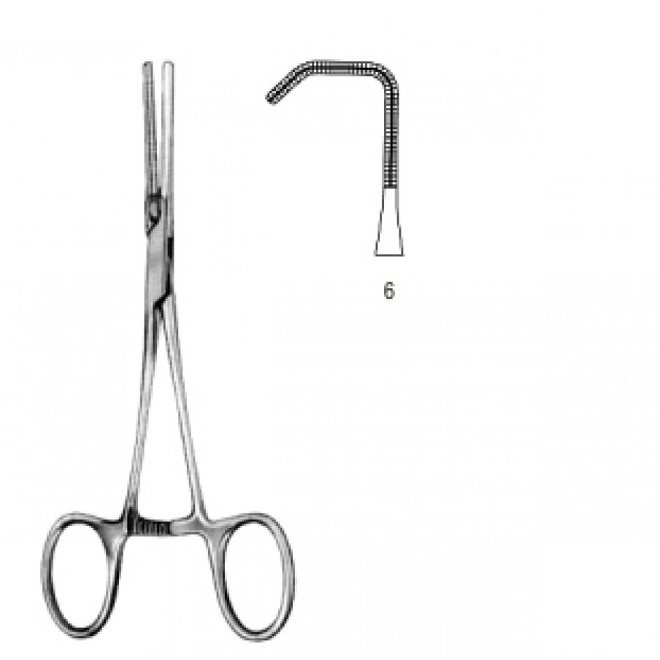 Neonatal and Pedi. Clamp Straight deli. Fig.6 13.5cm – Surgix Instruments