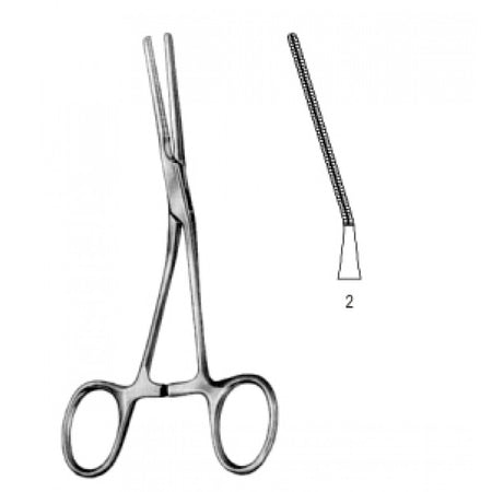 Neonatal and Pedi. Clamp Angled. deli.Fig.2 14.5cm – Surgix Instruments