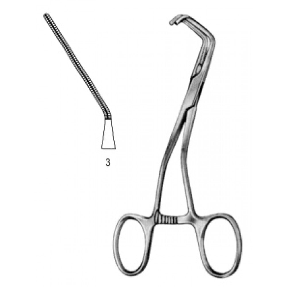 Neonatal and Pedi. Clamp Curved deli. Fig.3 14cm – Surgix Instruments